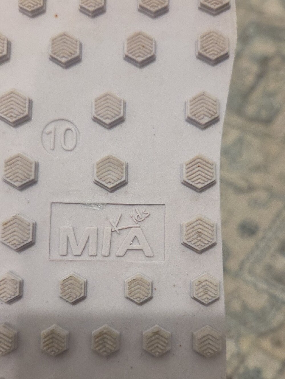 MIA Women’s White Sneakers with Pink Accents & Lavender Star - Picture 3 of 5